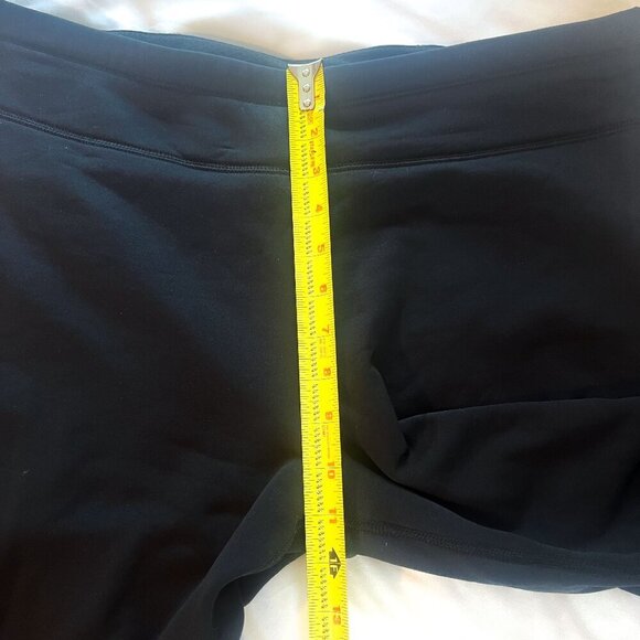 NEW LL Bean Primaloft Therma-stretch Fleece Mid-Rise Straight-Leg Black Pants XL - Picture 12 of 16